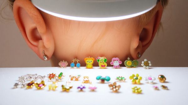 Sélection des meilleures boucles d'oreilles pour enfants